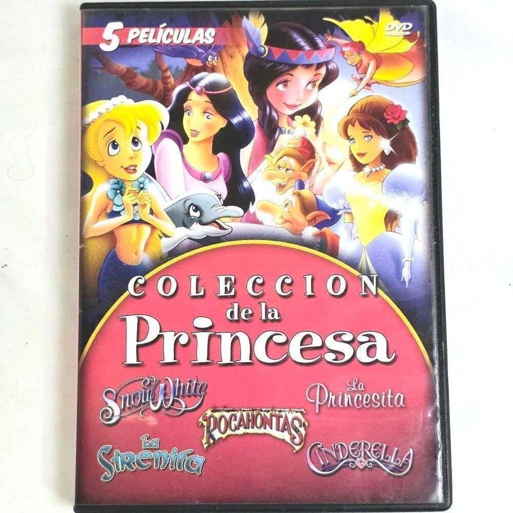 Coleccion de la Princesa DVD (5 Animated Princess Movies)